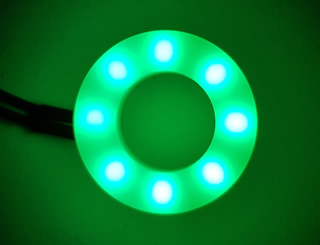3pdt Footswitch LED Ring - Green - Click Image to Close